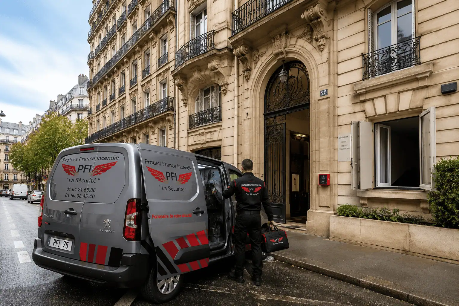 Entreprise alarme incendie Paris