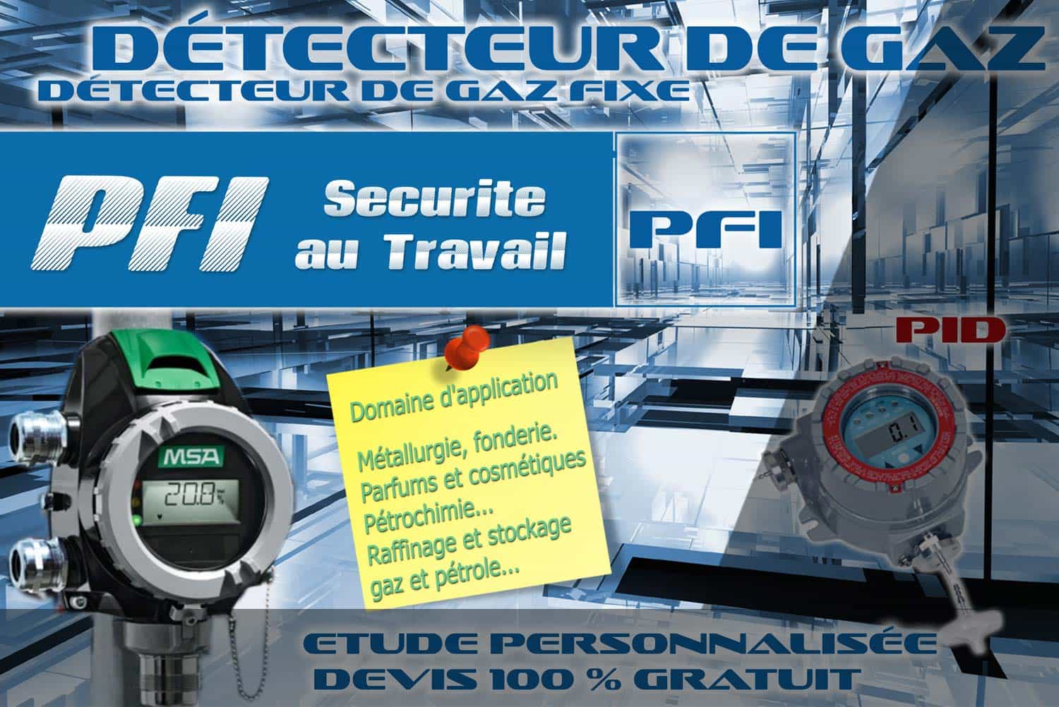 Maintenance Centrale de Détection Gaz Fixe - Entretien Centrale de Détection Gaz Fixe | Incendie Services